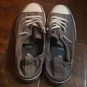 Gray women converse
